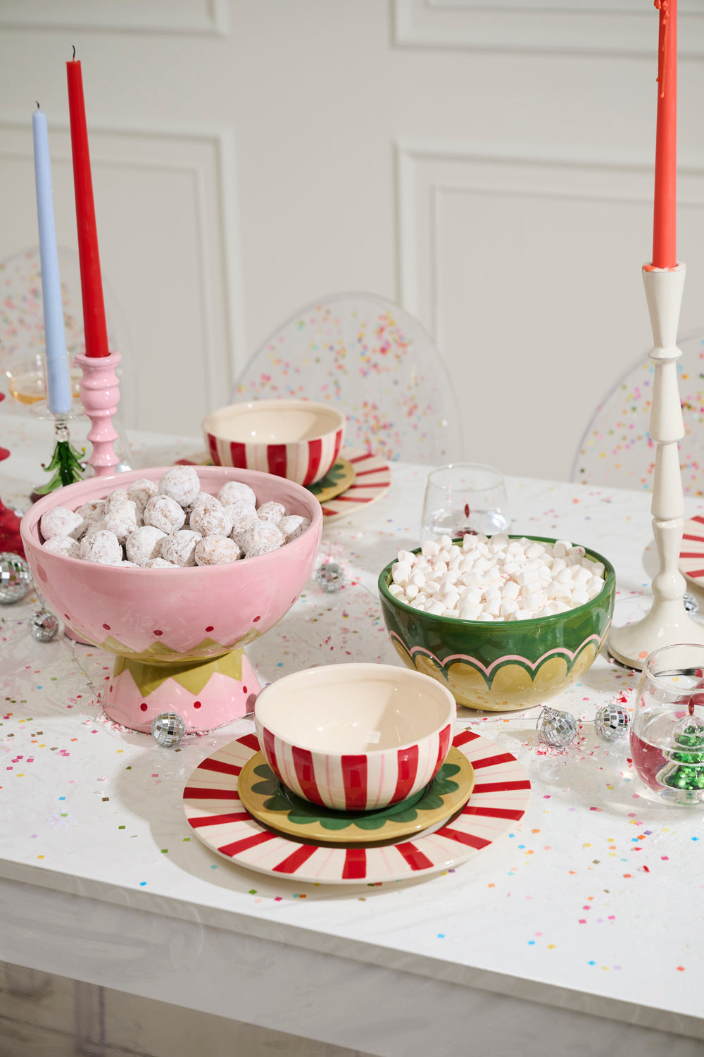 Deck the Halls Collection Set of 2 By Accent Decor | Planters, Troughs & Cachepots | Modishstore - 3