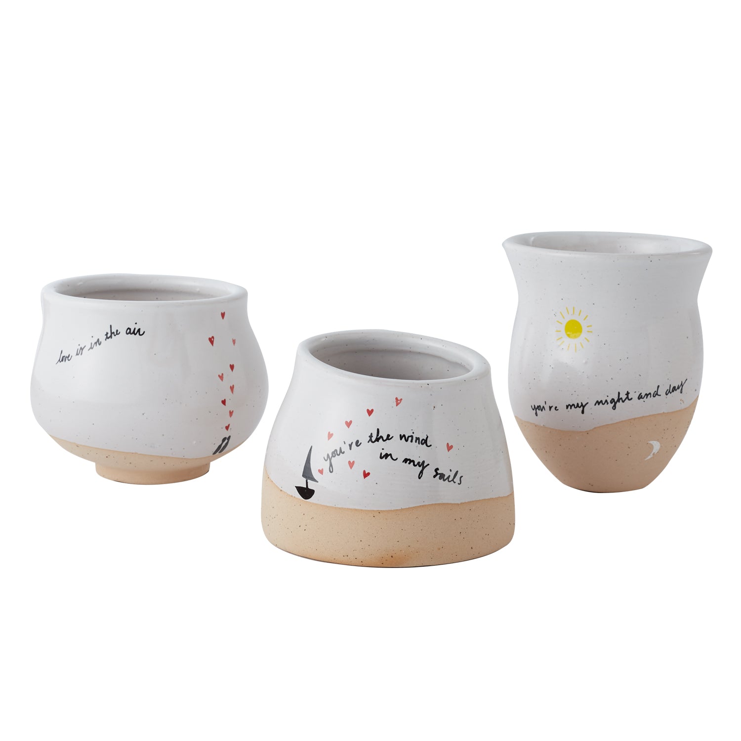 Declarations Collection Set of 8 By Accent Decor | Planters, Troughs & Cachepots | Modishstore - 4
