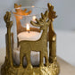 Deer Dance Votive Set of 2 By Accent Decor | Planters, Troughs & Cachepots | Modishstore - 1