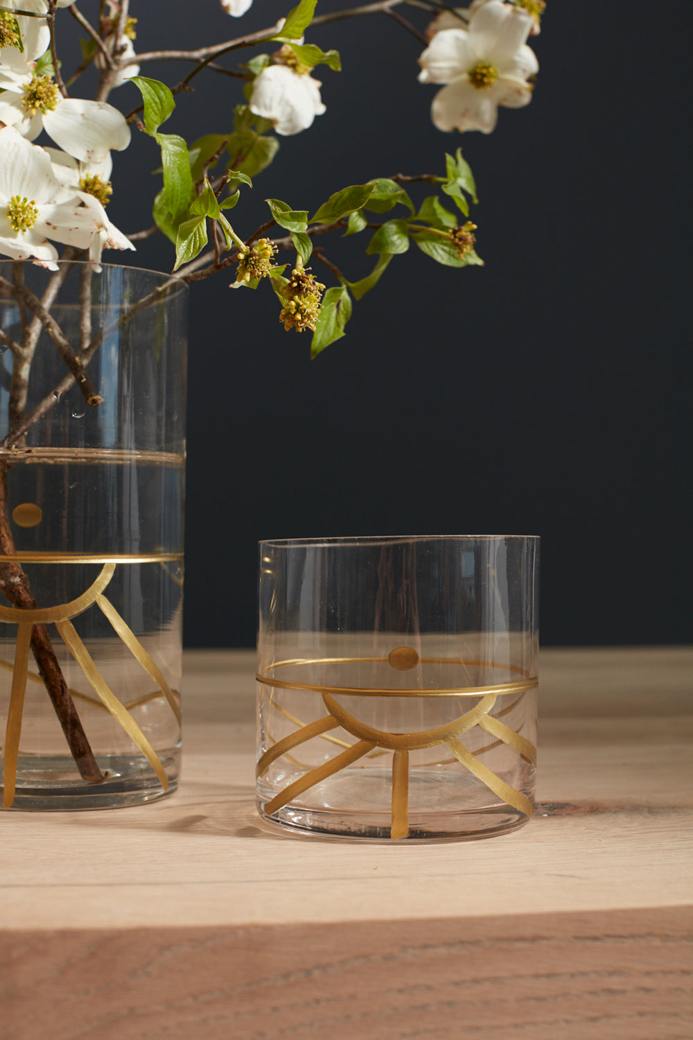 Delos Vase Set of 4 By Accent Decor | Vases | Modishstore - 1
