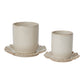 Dermot Pot Set of 4 By Accent Decor | Planters, Troughs & Cachepots | Modishstore - 4