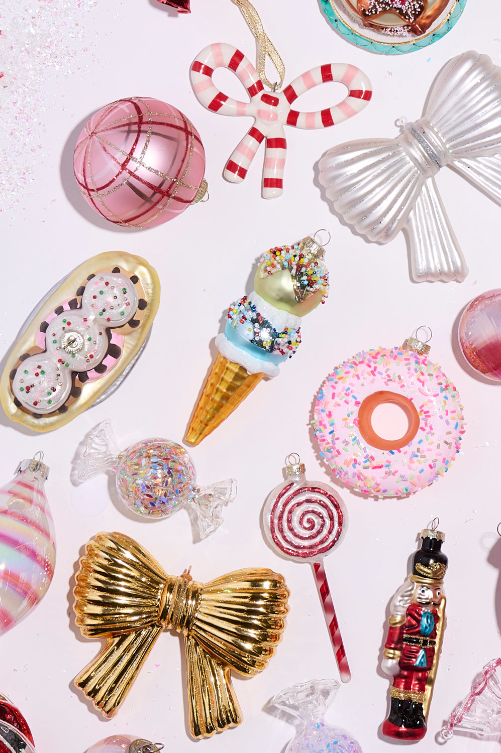 Dessert First Ice Cream Cone Ornament Set of 4 By Accent Decor | Ornaments | Modishstore - 3
