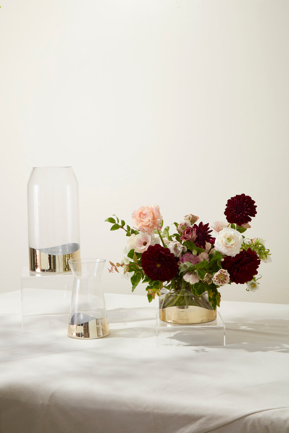 Dipped Vase Set of 4 By Accent Decor | Vases | Modishstore - 3
