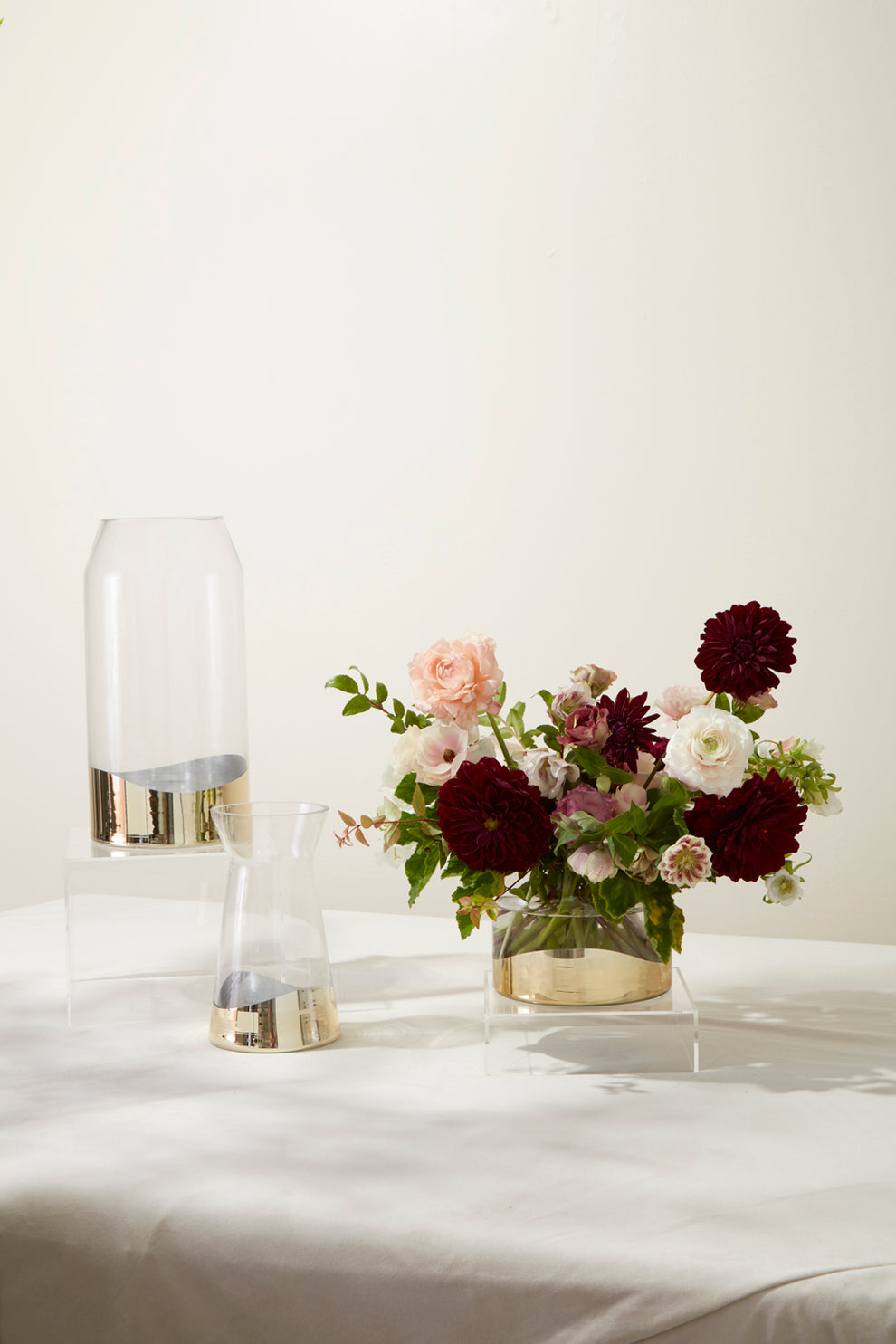 Dipped Vase Set of 4 By Accent Decor | Vases | Modishstore - 3