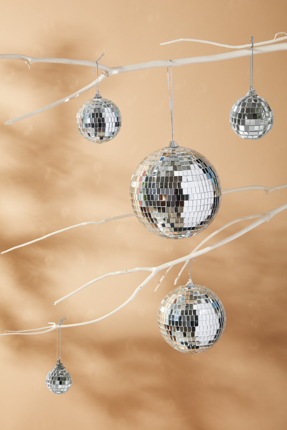 Disco Ball Ornament Set of 8 By Accent Decor | Ornaments | Modishstore - 3
