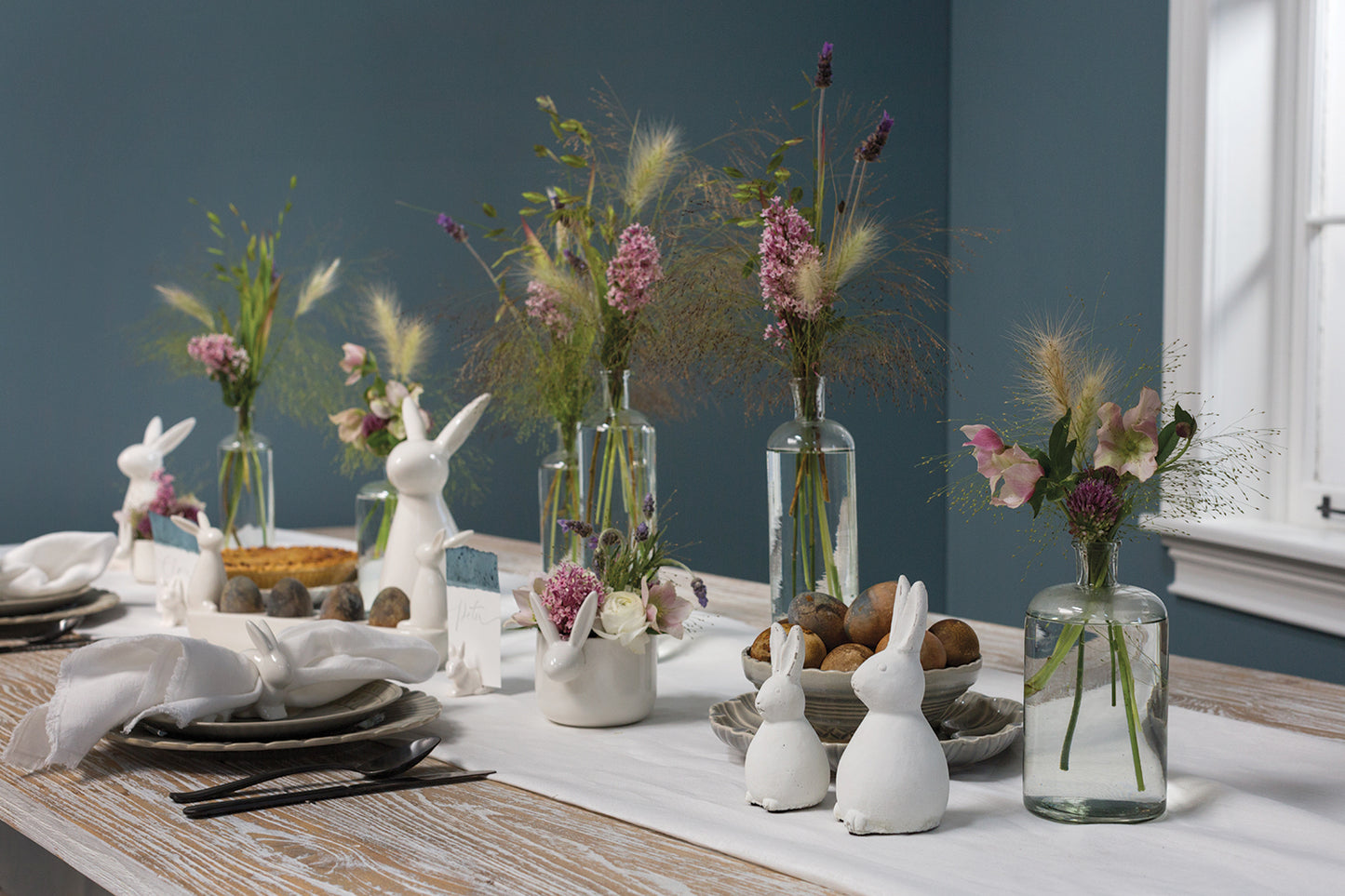 Doe Statue Set of 8 By Accent Decor | Figurines | Modishstore - 3