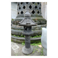 Curved Round 1.05  Meter or 41 inch  Pagoda Lantern River Stone by Artisan Living | Lanterns | Modishstore - 4