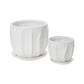 Draken Pot Set of 4 By Accent Decor | Planters, Troughs & Cachepots | Modishstore - 4