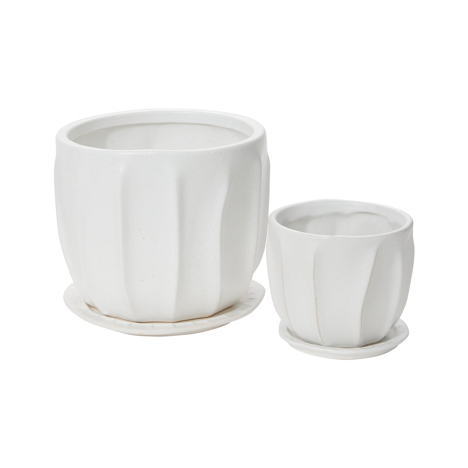Draken Pot Set of 4 By Accent Decor | Planters, Troughs & Cachepots | Modishstore - 4