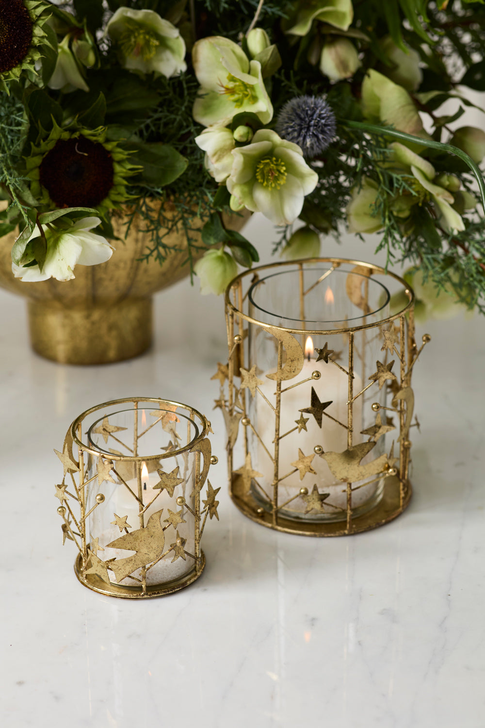 Dreamscape Votive Set of 4 By Accent Decor | Planters, Troughs & Cachepots | Modishstore - 1