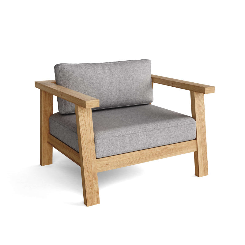SET-321 4-pc Palermo Deep Seating By Anderson Teak | Outdoor Sofas, Loveseats & Sectionals | Modishstore - 4