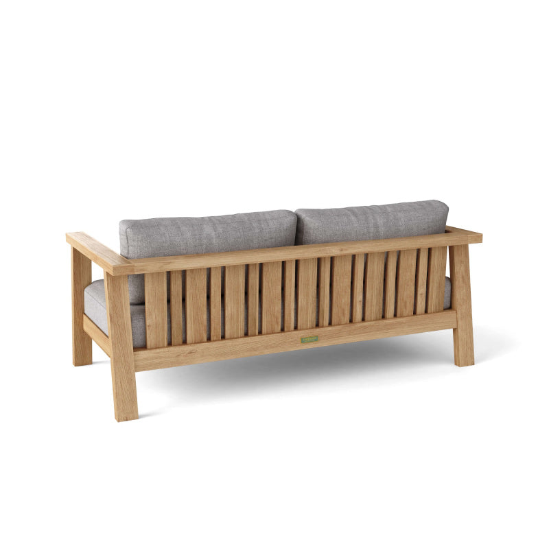 SET-322 5-pc Palermo Deep Seating By Anderson Teak | Outdoor Sofas, Loveseats & Sectionals | Modishstore - 3