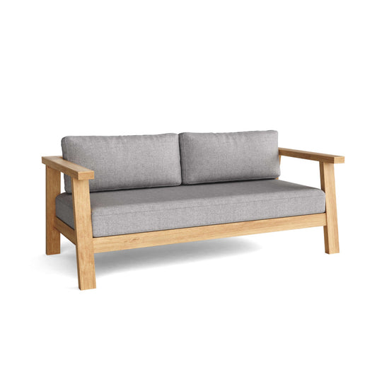 Palermo Deep Seating Loveseat By Anderson Teak | Outdoor Sofas, Loveseats & Sectionals | Modishstore