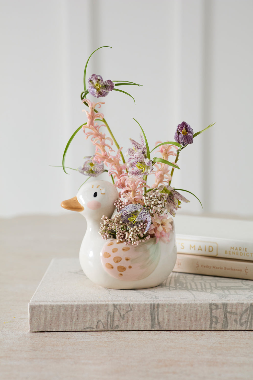 Ducky Pot Set of 4 By Accent Decor | Planters, Troughs & Cachepots | Modishstore - 3