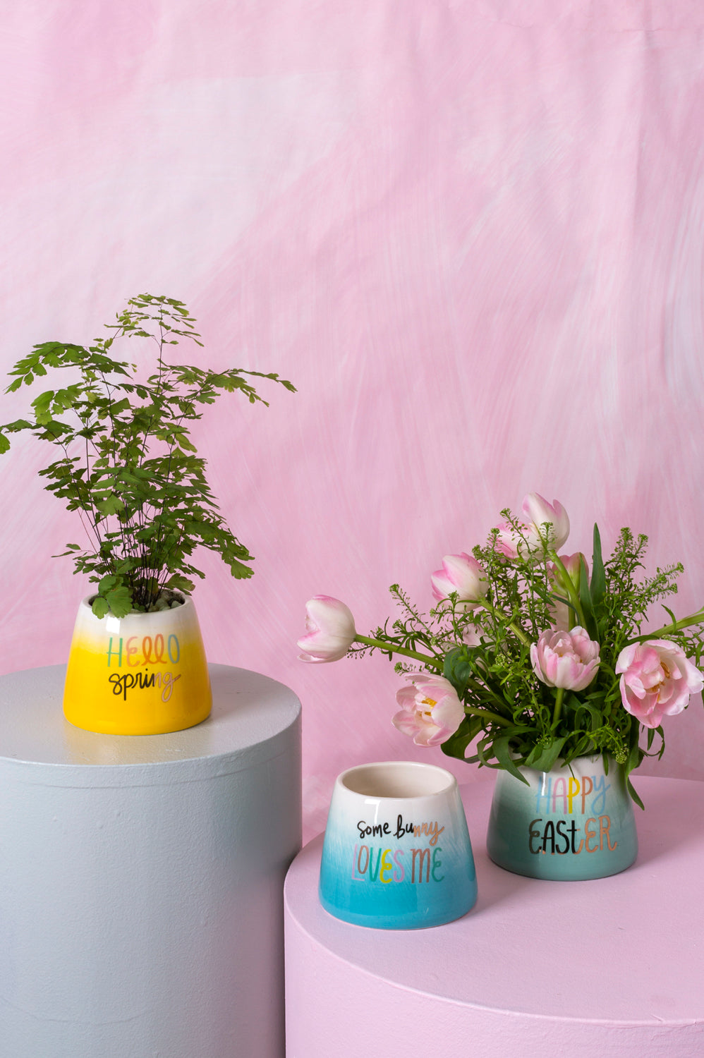 Easter Cheer Pot Set of 4 By Accent Decor | Planters, Troughs & Cachepots | Modishstore - 3