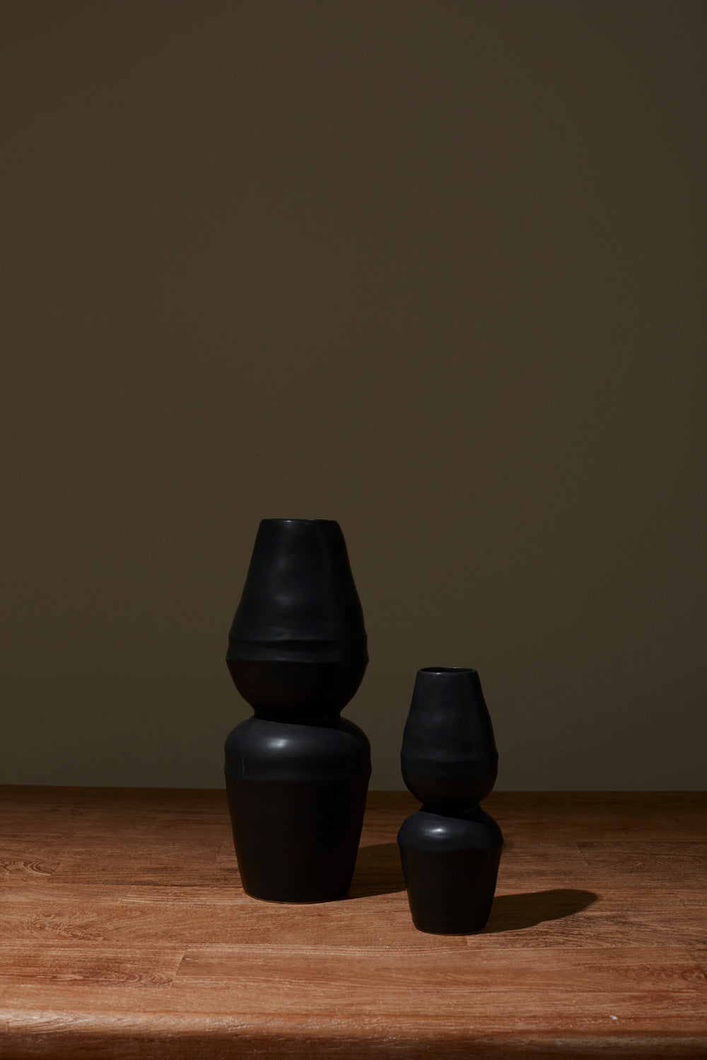 Ebano Vase Set of 2 By Accent Decor | Vases | Modishstore - 1