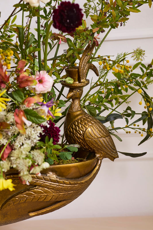 E+E Emerson Footed Boat By Accent Decor | Planters, Troughs & Cachepots | Modishstore - 1