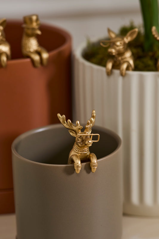 E+E Huggers - Set of 24 By Accent Decor | Planters, Troughs & Cachepots | Modishstore - 1