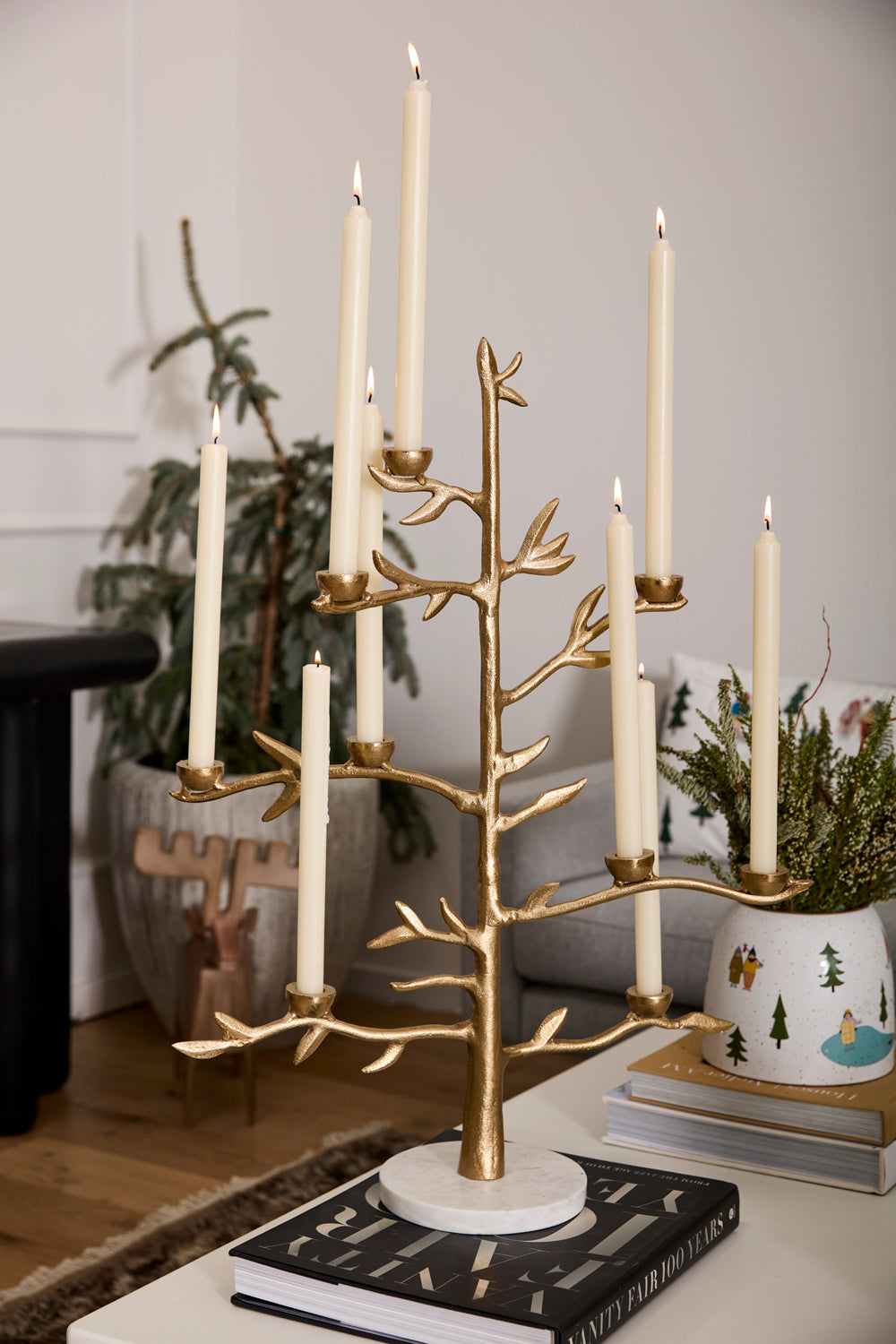 Effervescent Tree Candelabra By Accent Decor | Planters, Troughs & Cachepots | Modishstore - 3