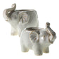 Elephant Pot Set of 8 By Accent Decor | Planters, Troughs & Cachepots | Modishstore - 6