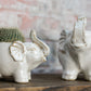 Elephant Pot Set of 8 By Accent Decor | Planters, Troughs & Cachepots | Modishstore - 3