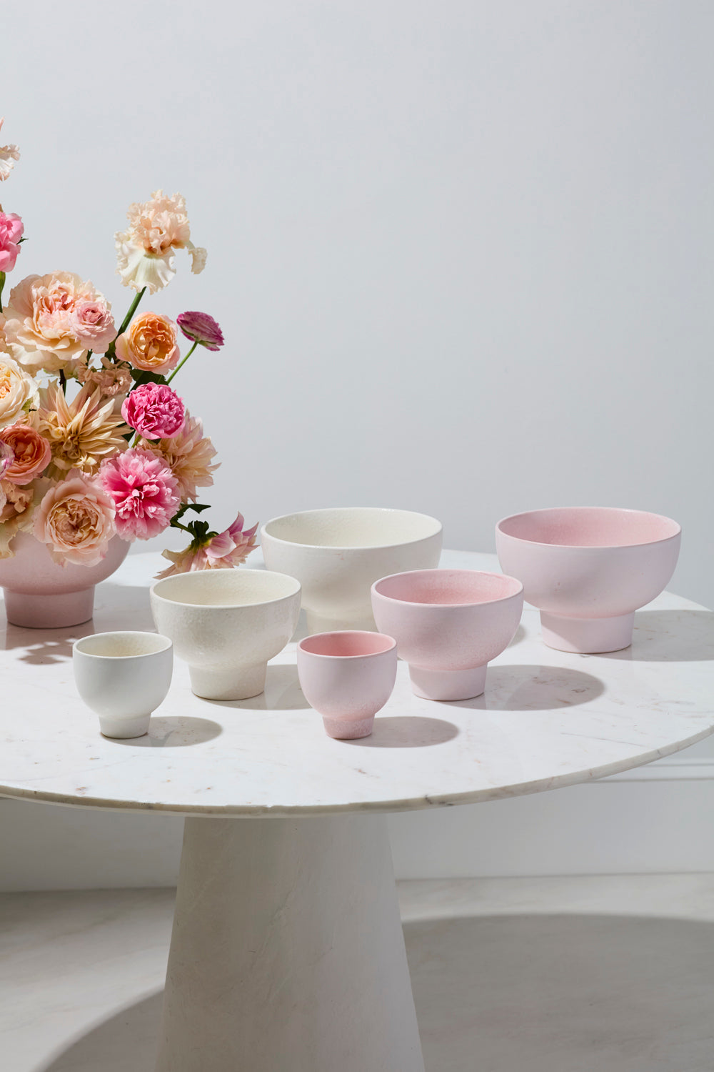 Elijah Compote Set of 8 By Accent Decor | Planters, Troughs & Cachepots | Modishstore - 3