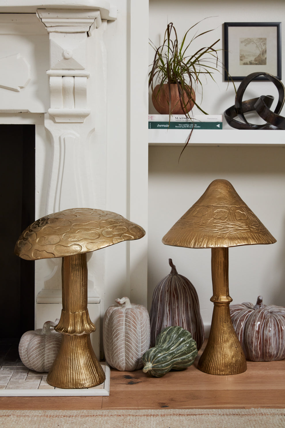 Enchanting Mushroom Sculpture By Accent Decor | Sculptures | Modishstore - 3
