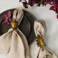 English Oak Napkin Ring Set of 8 By Accent Decor | Planters, Troughs & Cachepots | Modishstore - 4