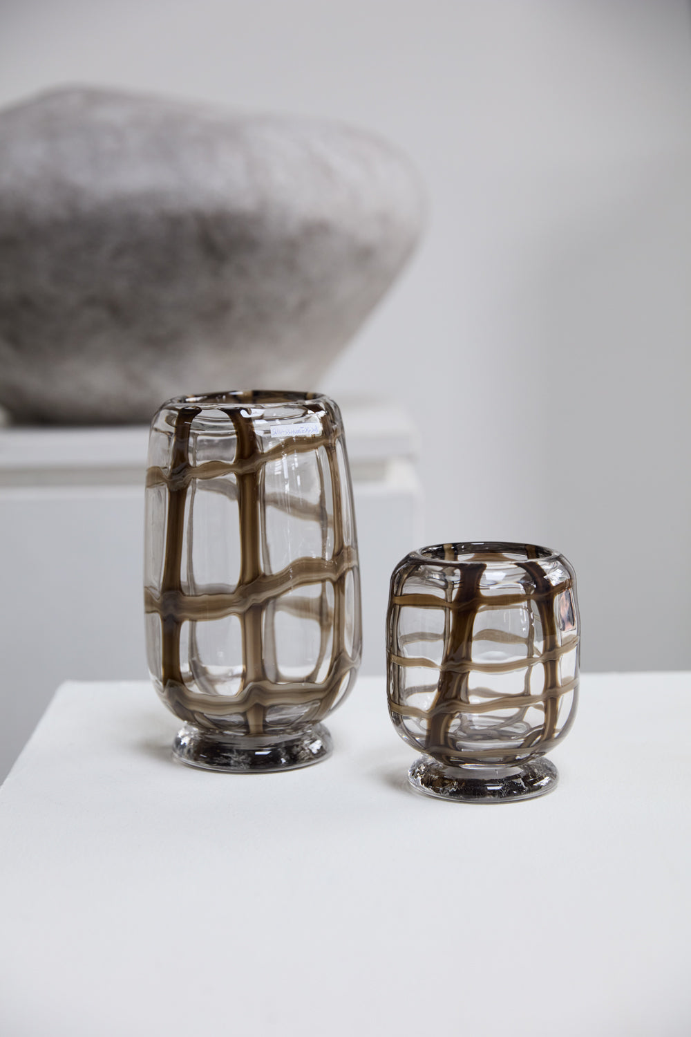 Enveloped Vase Set of 2 By Accent Decor | Vases | Modishstore - 3