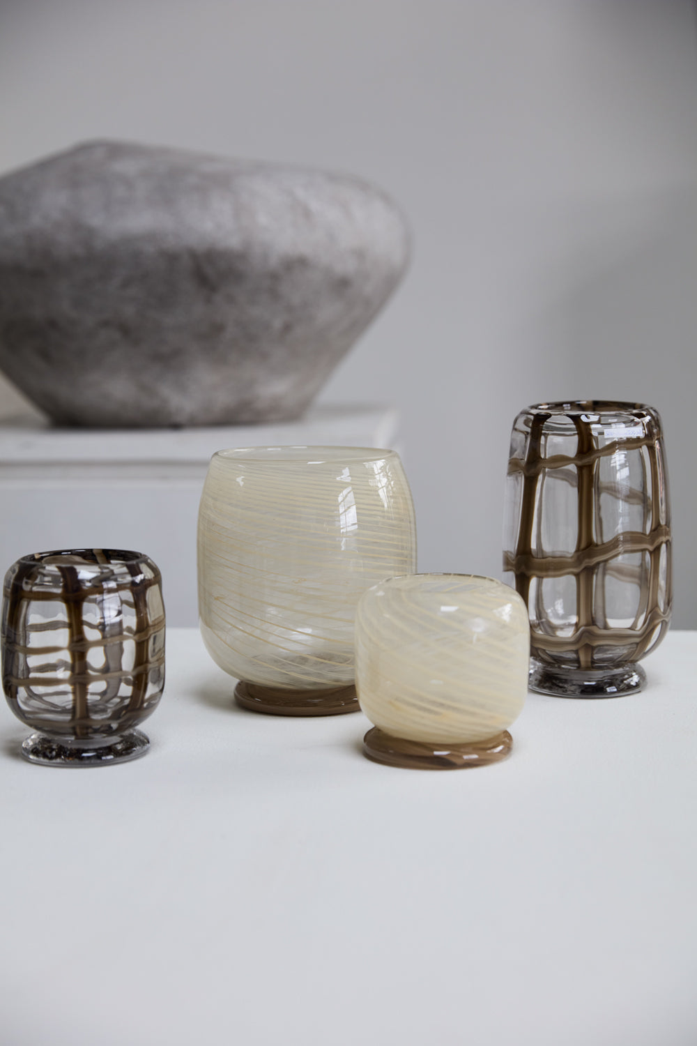 Enveloped Vase Set of 2 By Accent Decor | Vases | Modishstore - 5