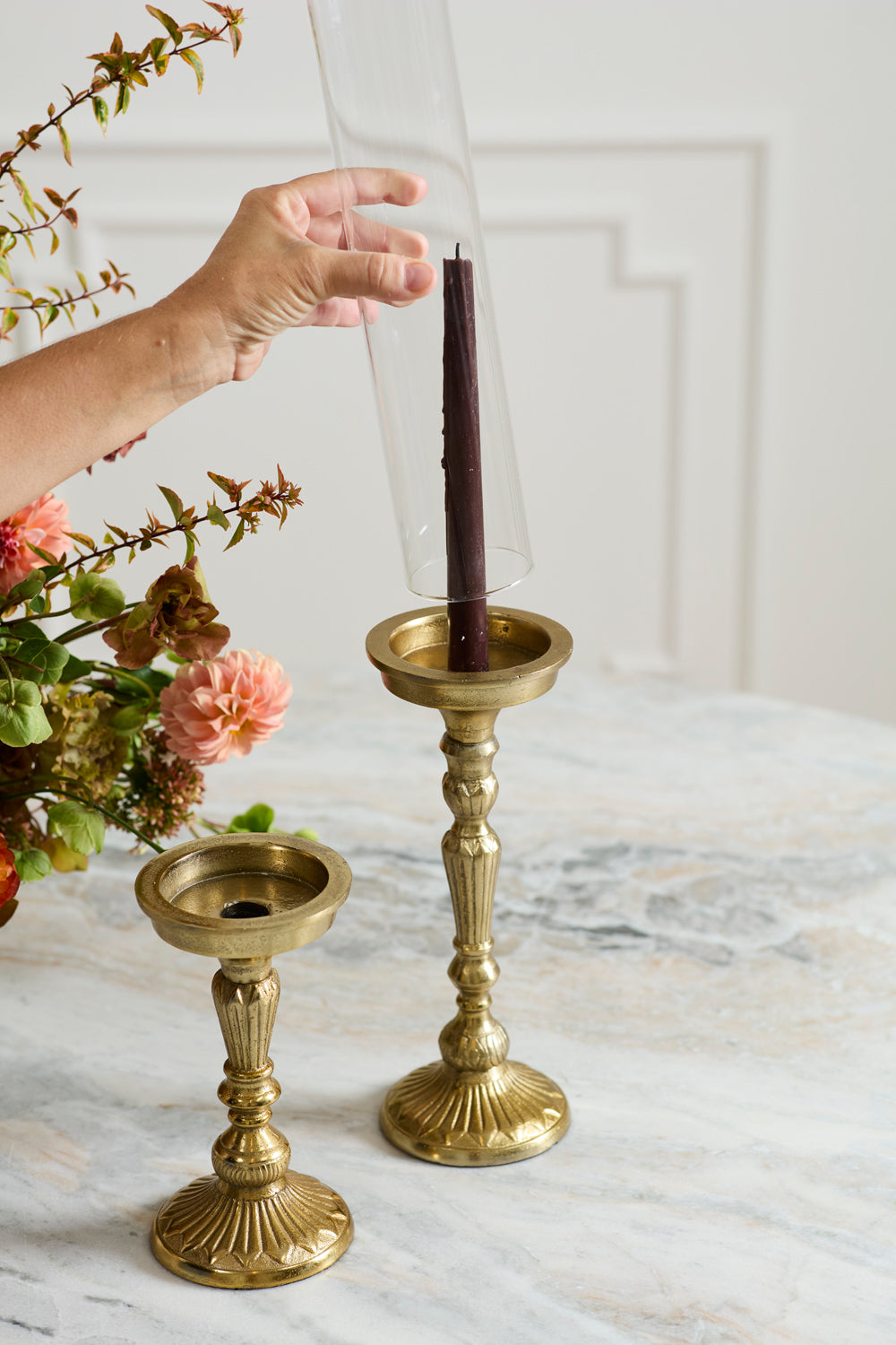 Epilogue Candleholder Set of 2 By Accent Decor | Candle Holders | Modishstore - 3