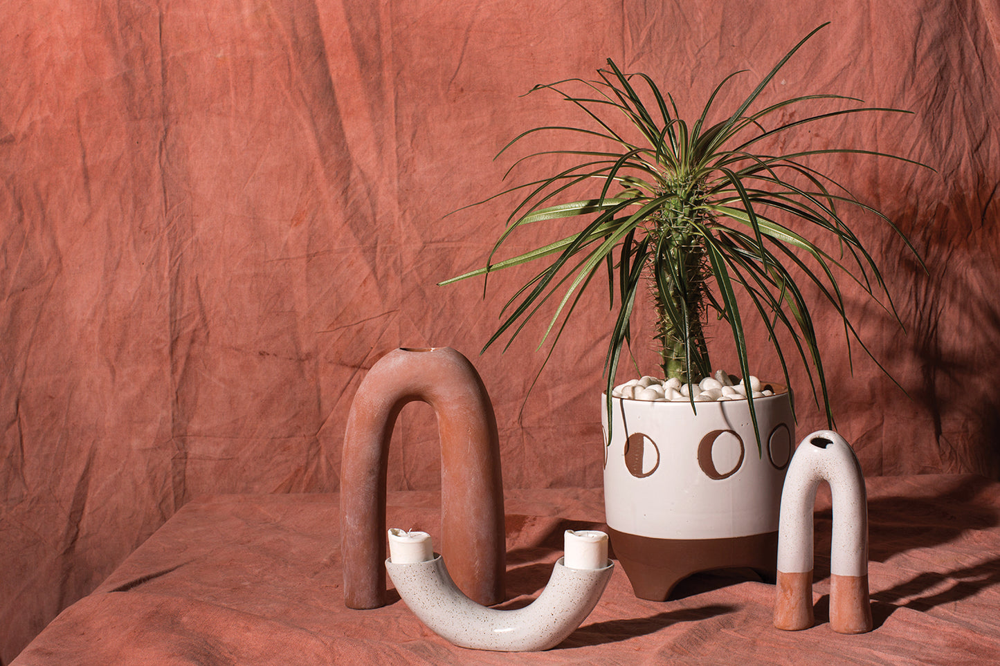 Esso Vase Set of 4 By Accent DŽcor