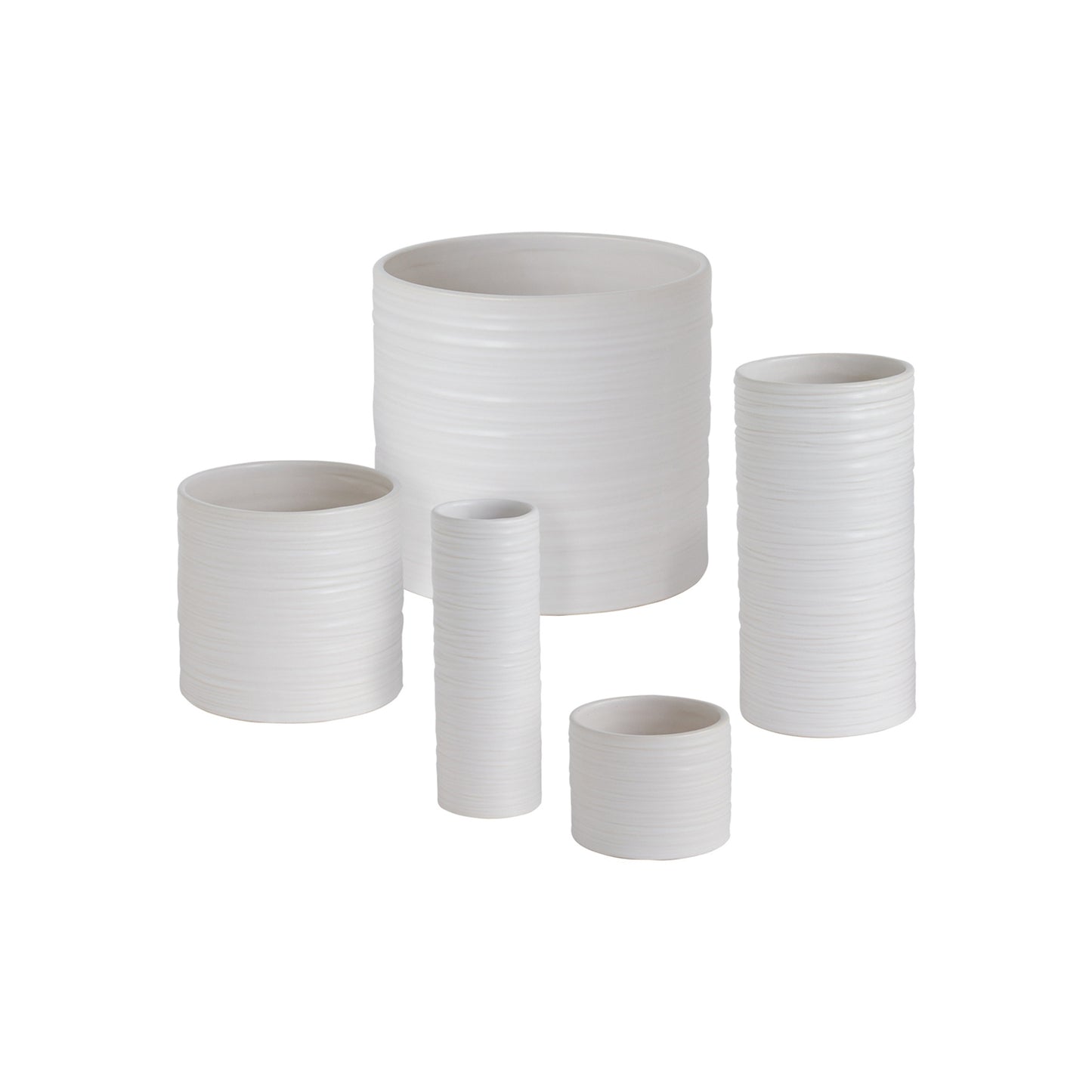 Everest Collection Set of 8 By Accent Decor | Planters, Troughs & Cachepots | Modishstore - 6