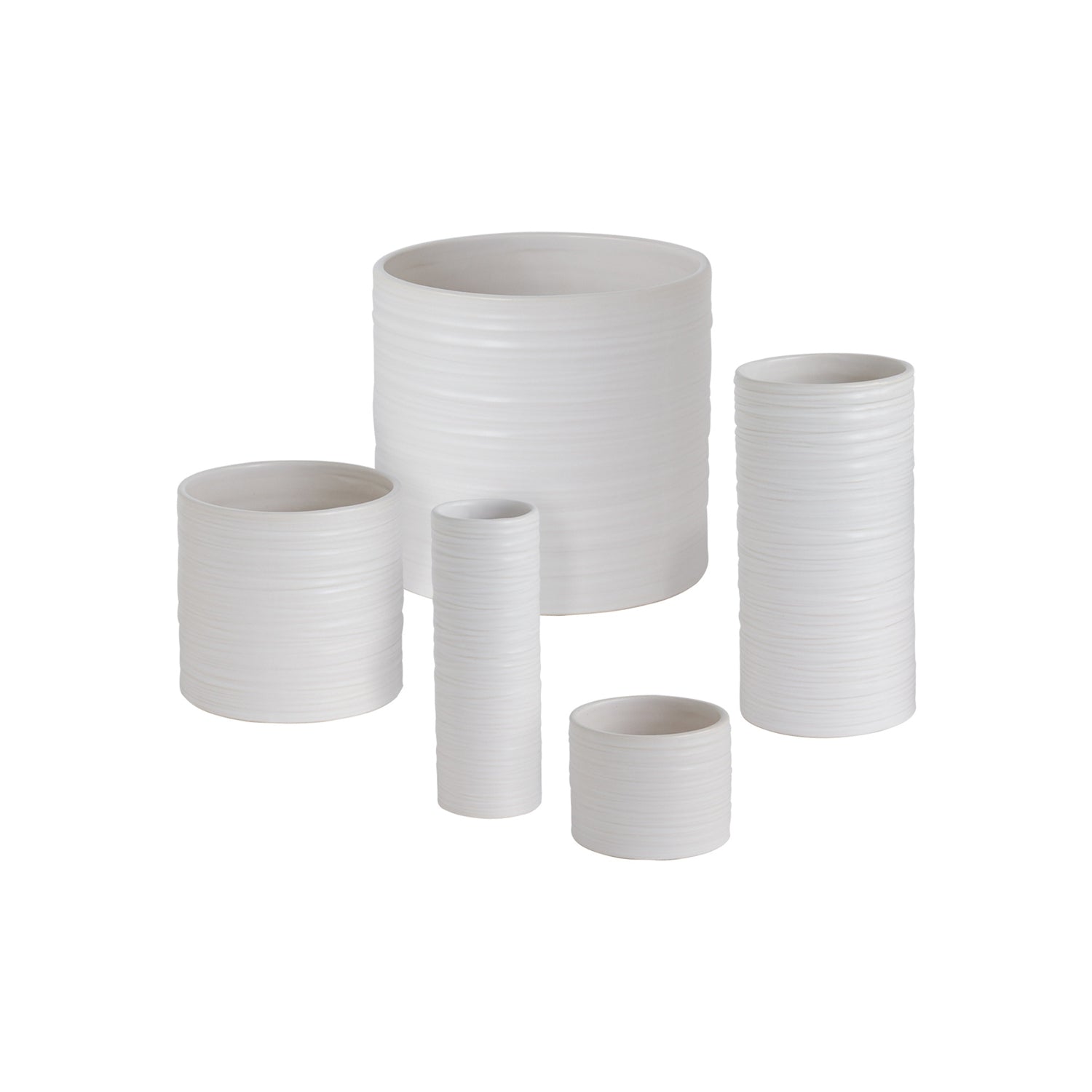 Everest Collection Set of 8 By Accent Decor | Planters, Troughs & Cachepots | Modishstore - 6