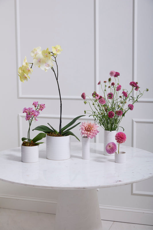 Everest Collection Set of 8 By Accent Decor | Planters, Troughs & Cachepots | Modishstore - 1