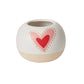 Eye Heart Vase Set of 4 By Accent Decor | Vases | Modishstore - 3