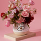 Eye Heart Vase Set of 4 By Accent Decor | Vases | Modishstore - 1
