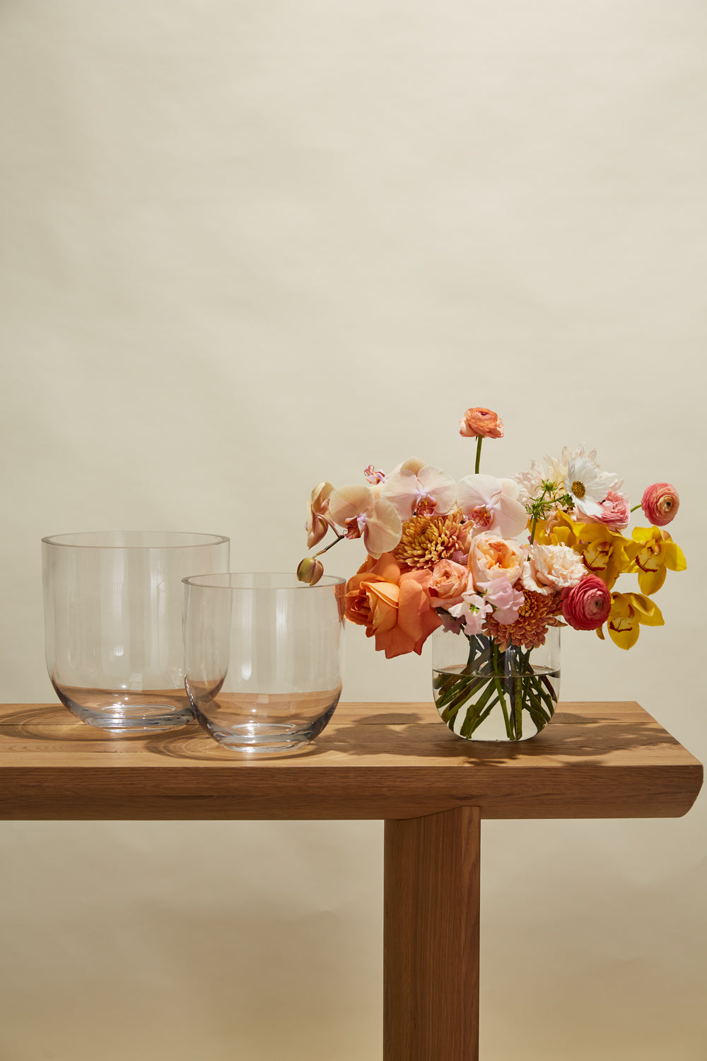 Fat Bowl Vase Set of 4 By Accent Decor | Vases | Modishstore - 1