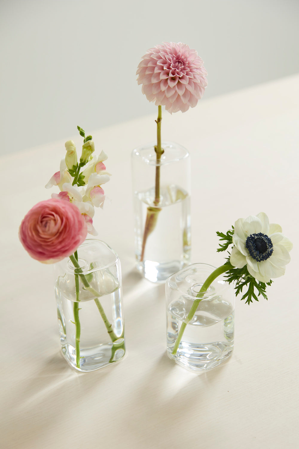 Flora Vase Set of 8 By Accent Decor | Vases | Modishstore - 1