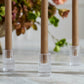 Fluted Glass Candleholders Set of 4 By Accent Decor | Candle Holders | Modishstore - 1