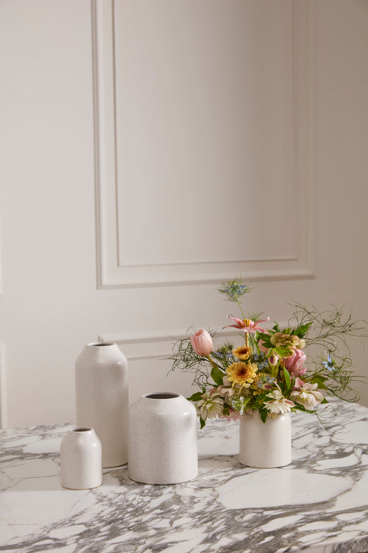 Flynn Vase Set of 8 By Accent Decor | Vases | Modishstore - 1