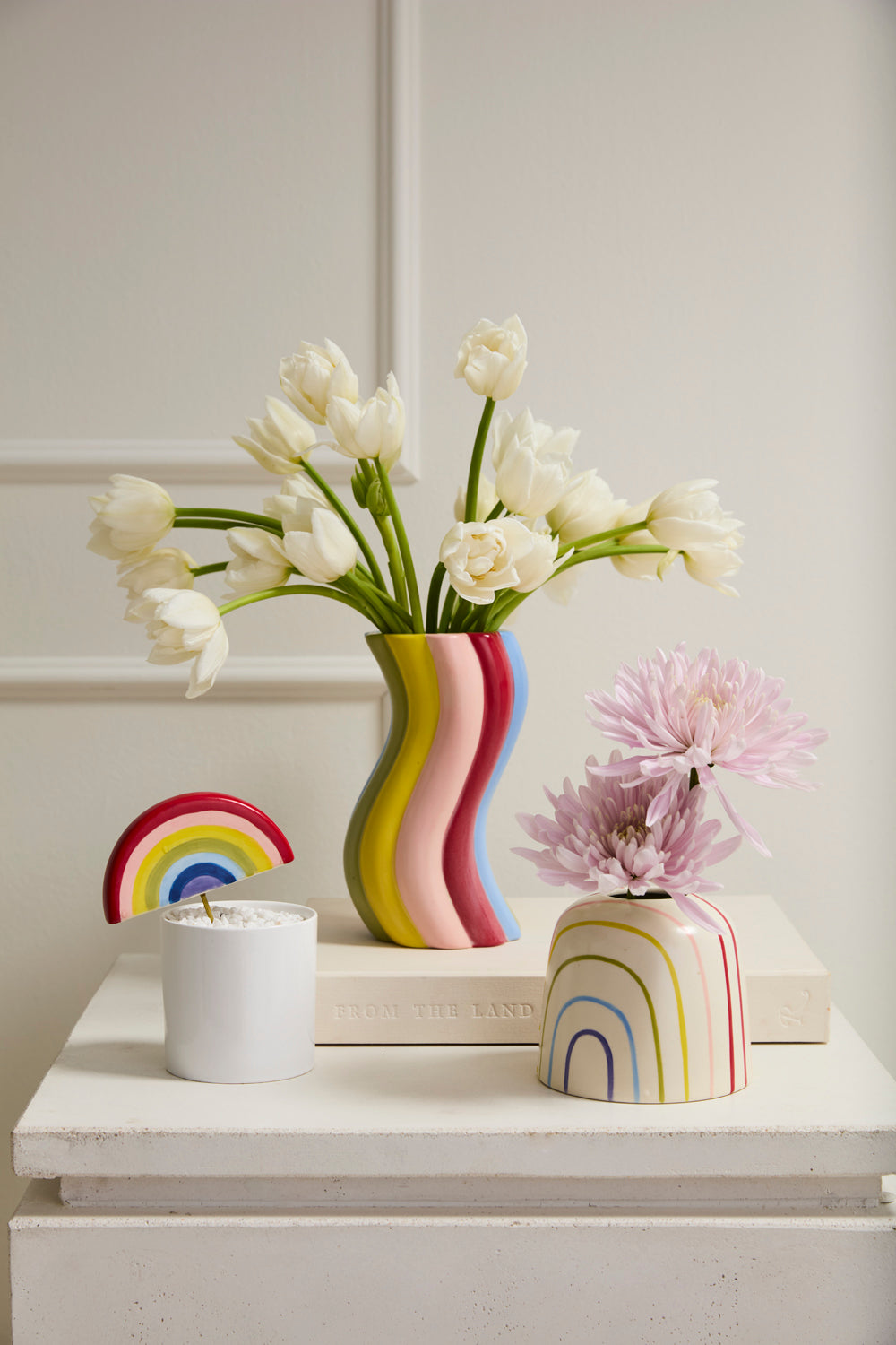 Follow the Rainbow Collection Set of 4 By Accent DŽcor