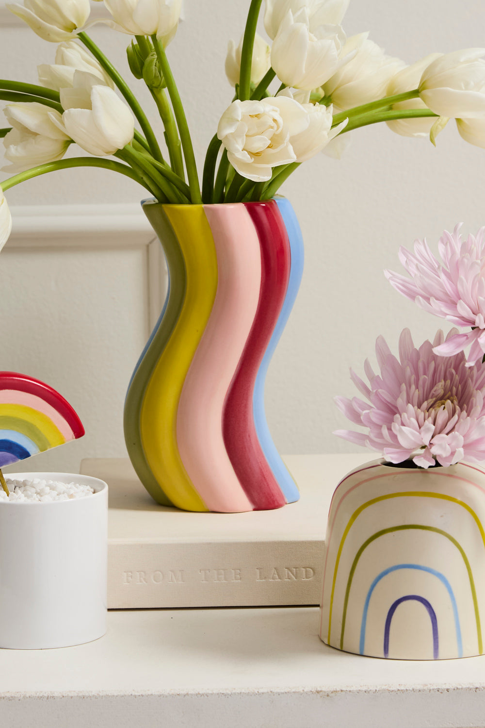 Follow the Rainbow Collection Set of 4 By Accent DŽcor