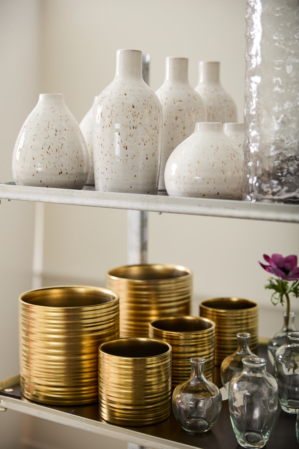 Francesca Budvase Set of 4 By Accent Decor | Vases | Modishstore - 5