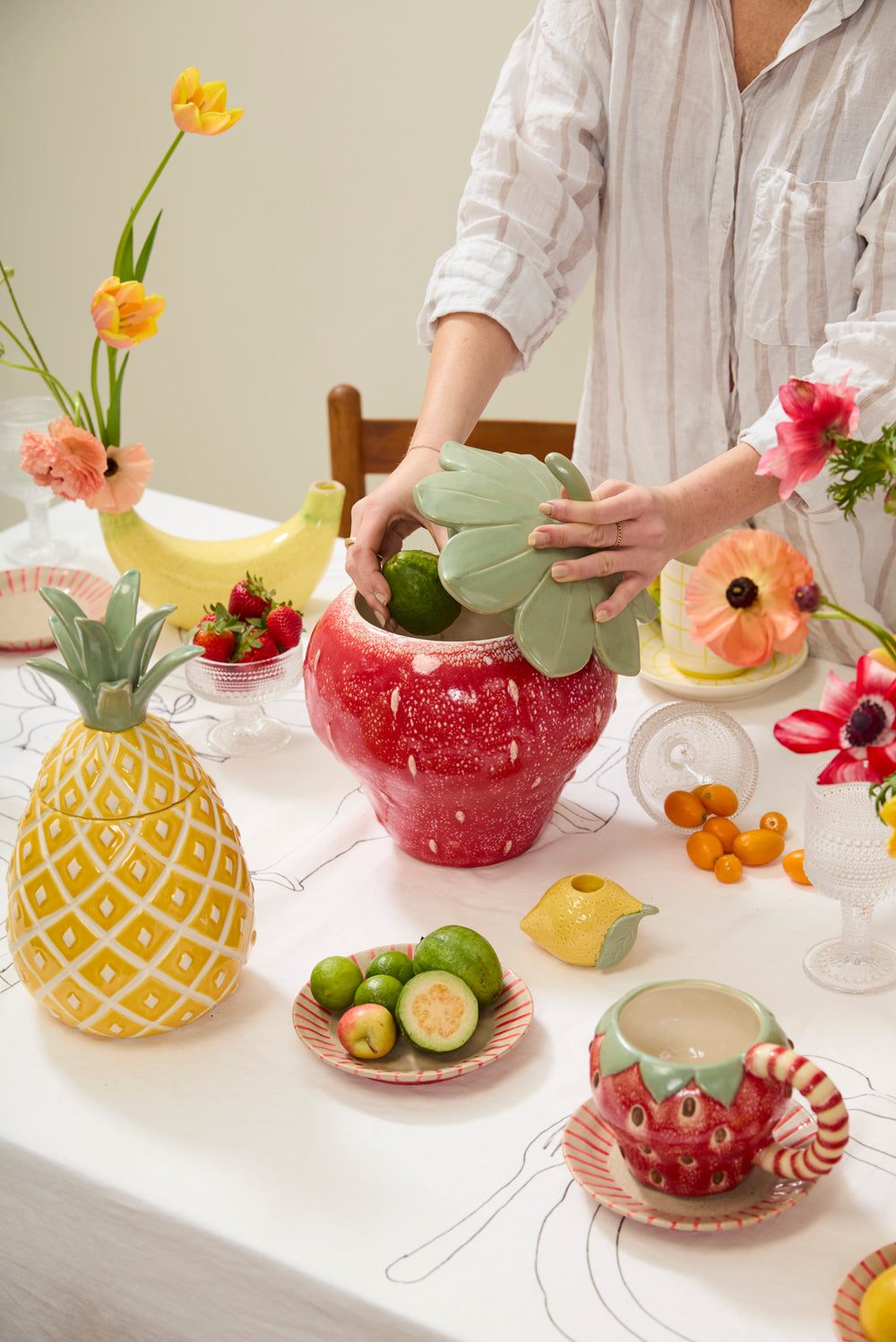 Fresh Fruit Canisters By Accent Decor | Stands | Modishstore - 3