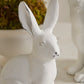 Garden Rabbit Figurine Set of 2 By Accent Decor | Figurines | Modishstore - 2