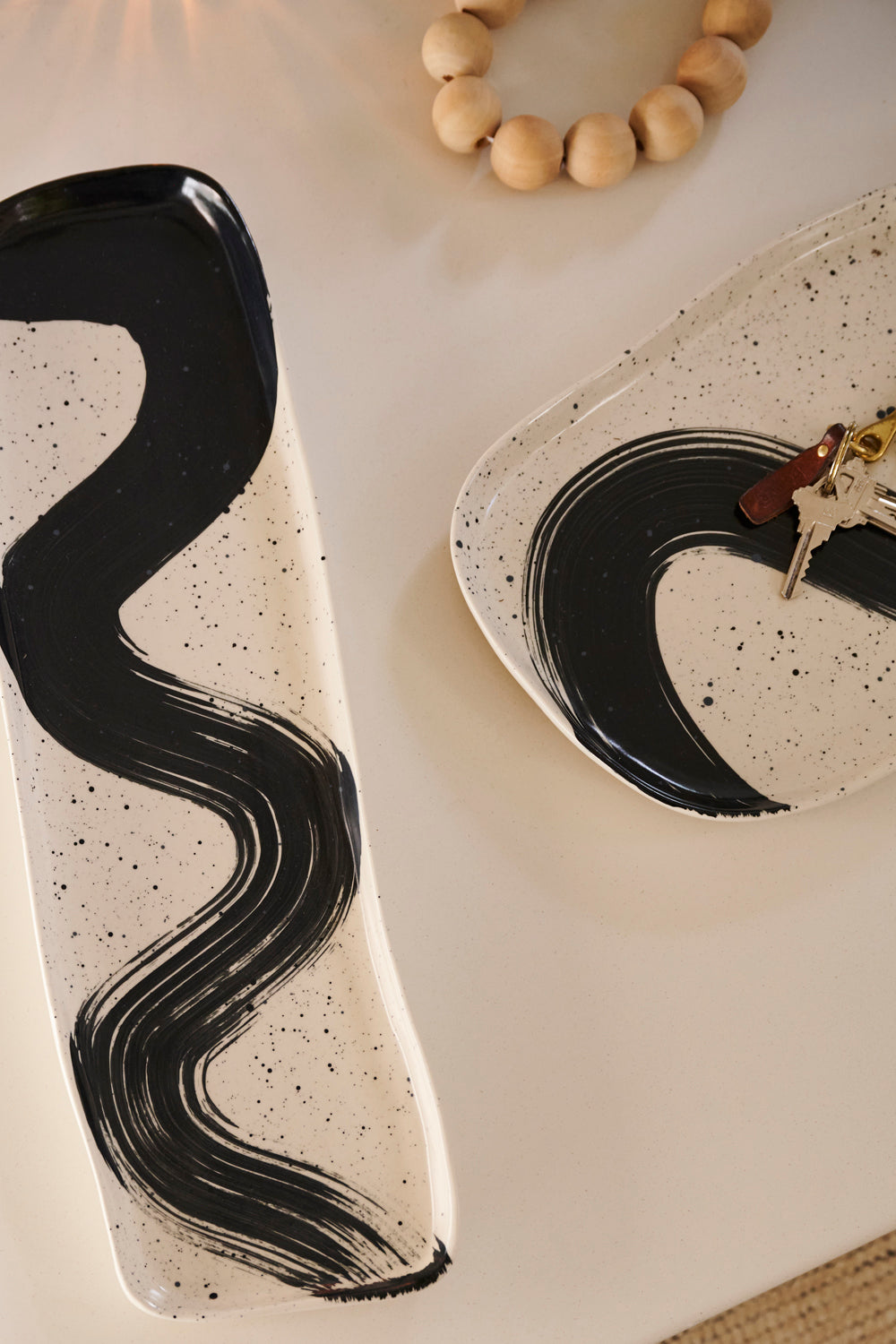 Gesture Tray Set of 2 By Accent Decor | Planters, Troughs & Cachepots | Modishstore - 1