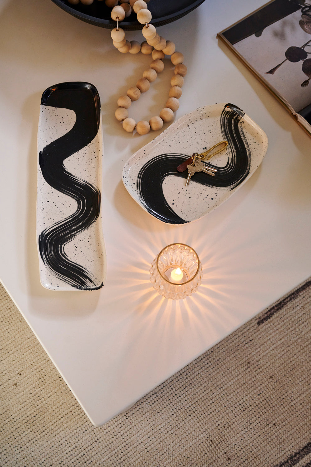 Gesture Tray Set of 2 By Accent Decor | Planters, Troughs & Cachepots | Modishstore - 3