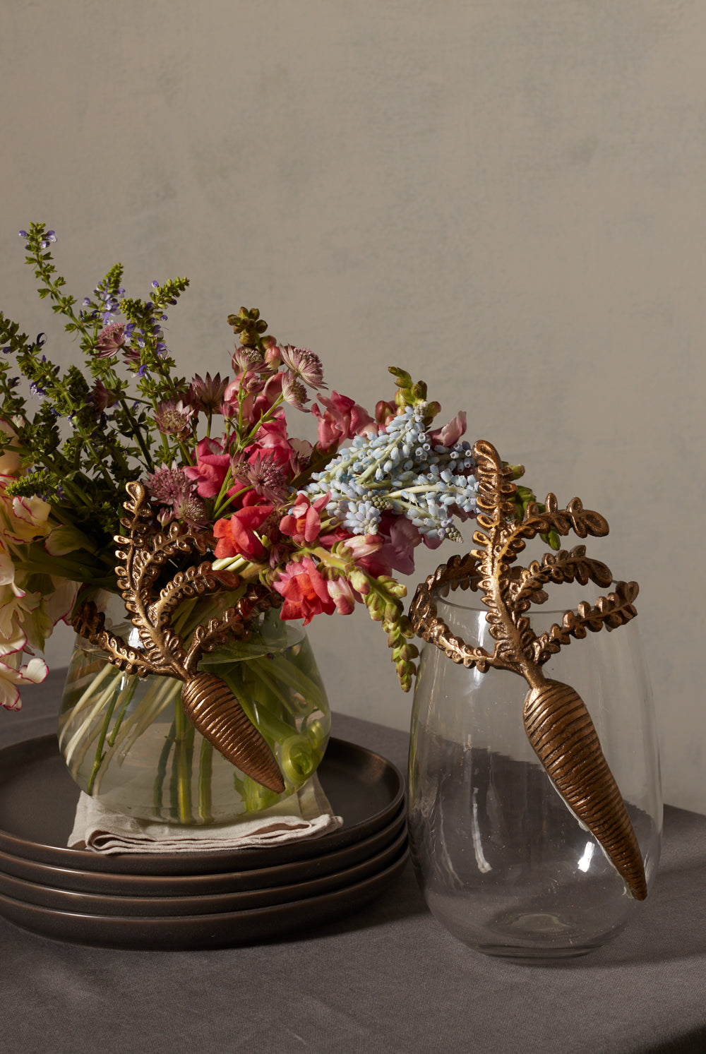 Gilded Carrot Collection Set of 2 By Accent Decor | Planters, Troughs & Cachepots | Modishstore - 4