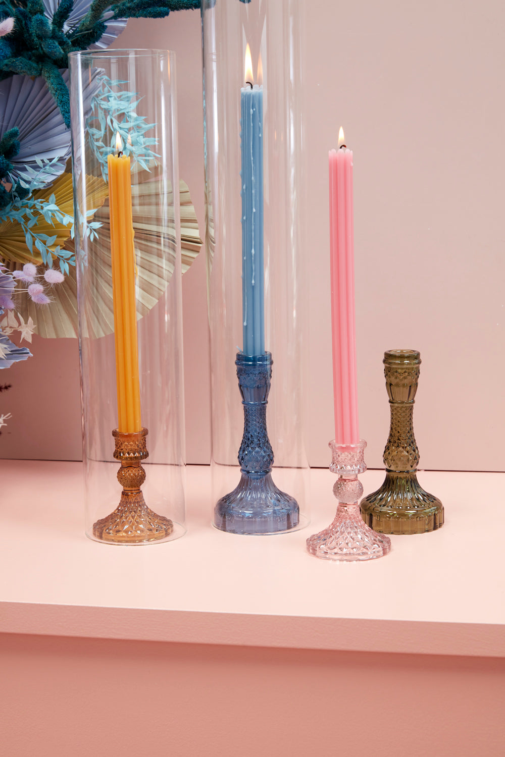 Gillian Candlestick Set of 8 By Accent Decor | Candle Holders | Modishstore - 4